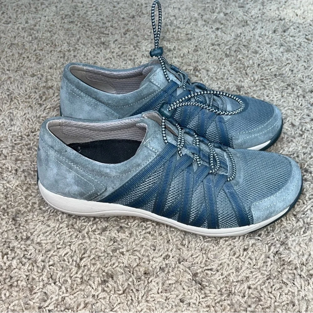 Dansko Honor Suede Blue Women Sneakers